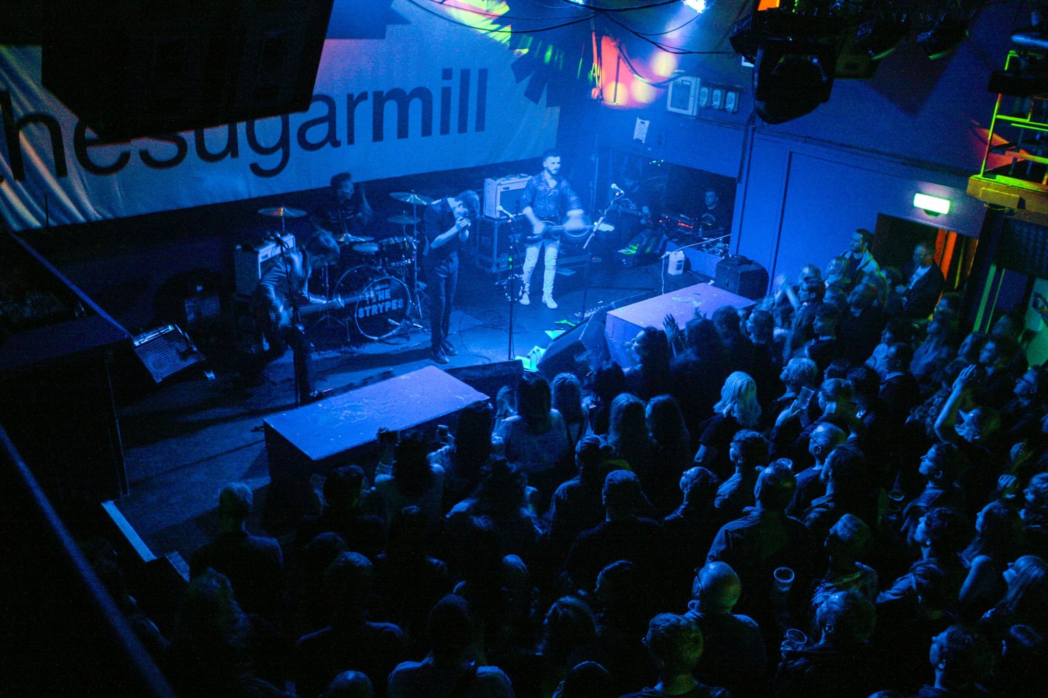 The Strypes performing at Stoke-on-Trent’s Sugarmill.