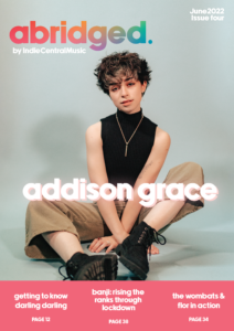 abridged. magazine issue 4 - featuring addison grace