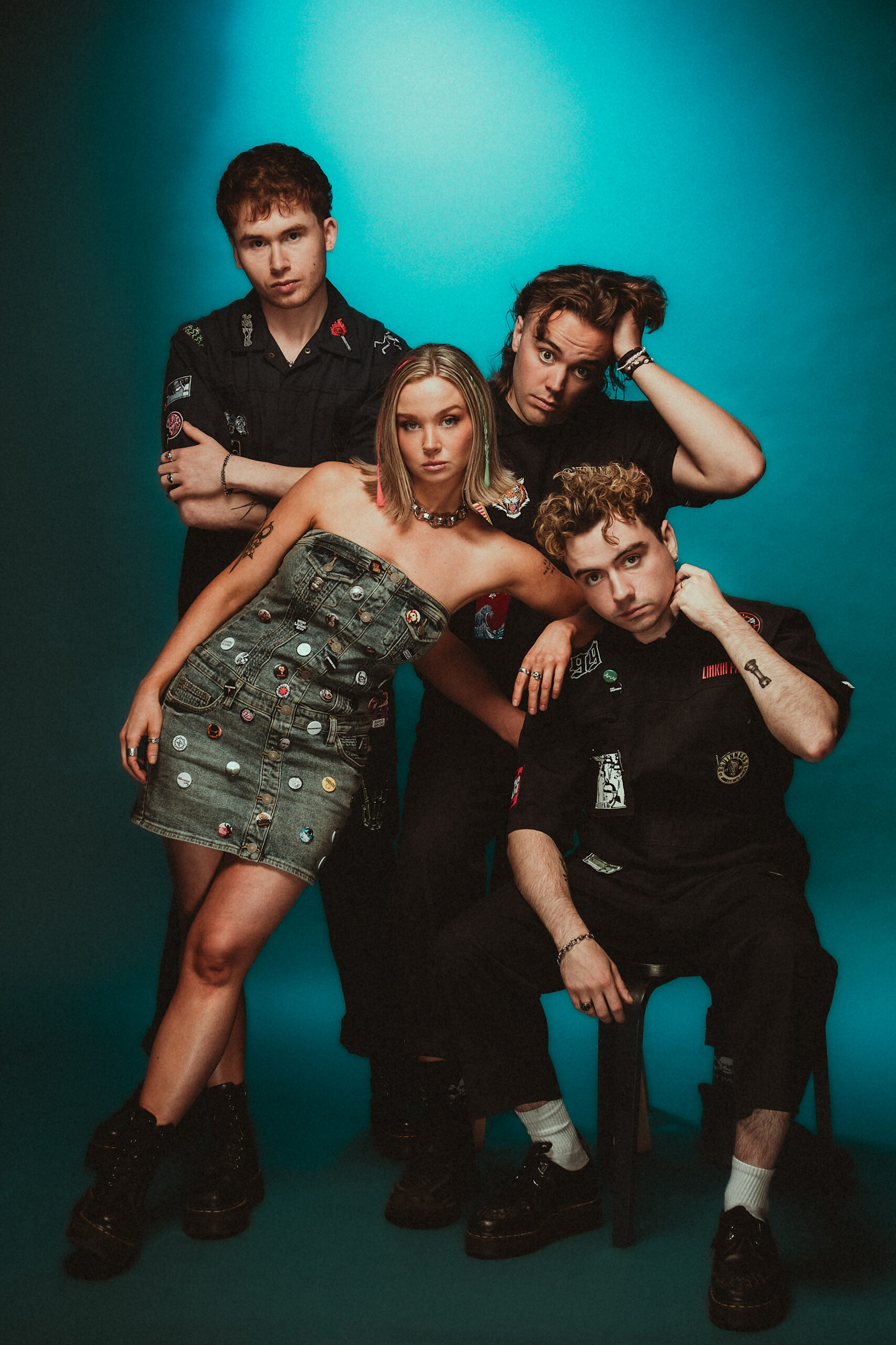 Dead Pony press photo for 'Everything Burns'