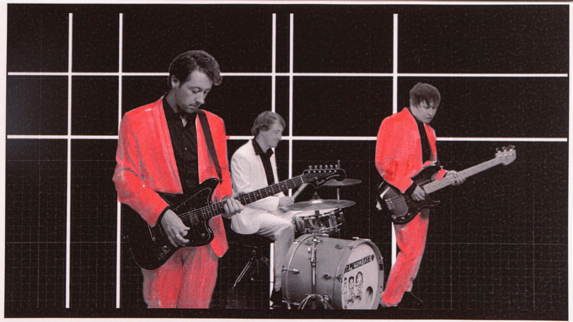 The Wombats press photo for single 'My Head Is Not My Friend'